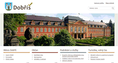 Desktop Screenshot of mestodobris.cz